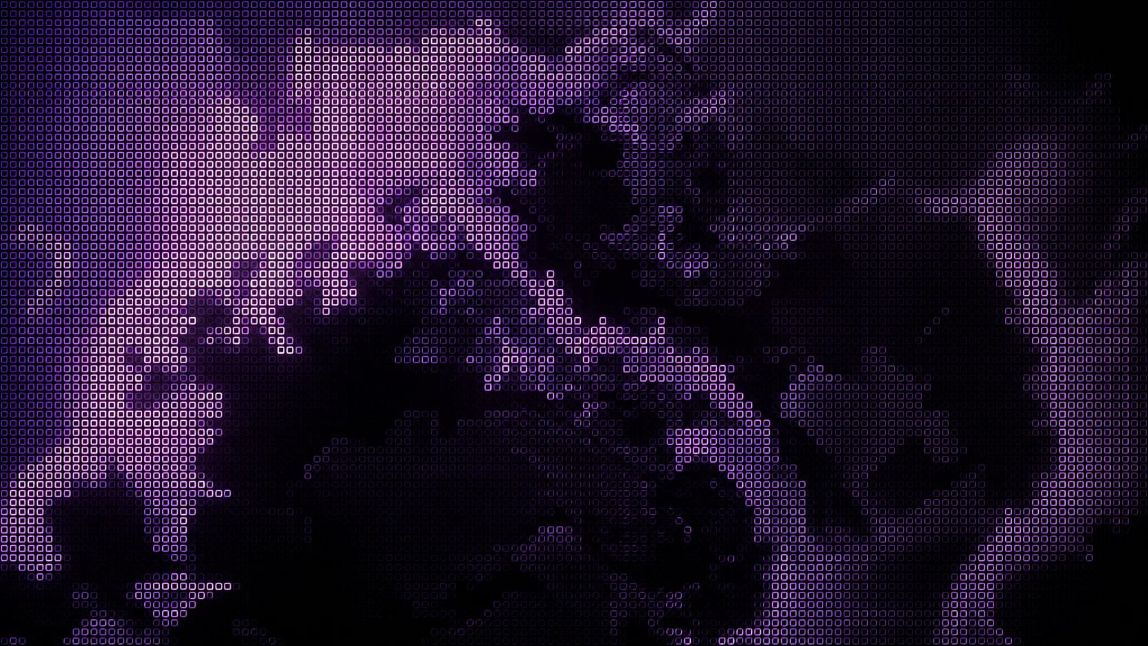 A dark digital grid with a shadowed figure, suggesting an investigation in progress
